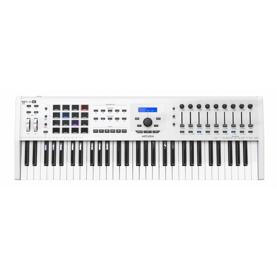 Arturia Keylab 61 MKII Beyaz MIDI Klavye - 61 Tuş