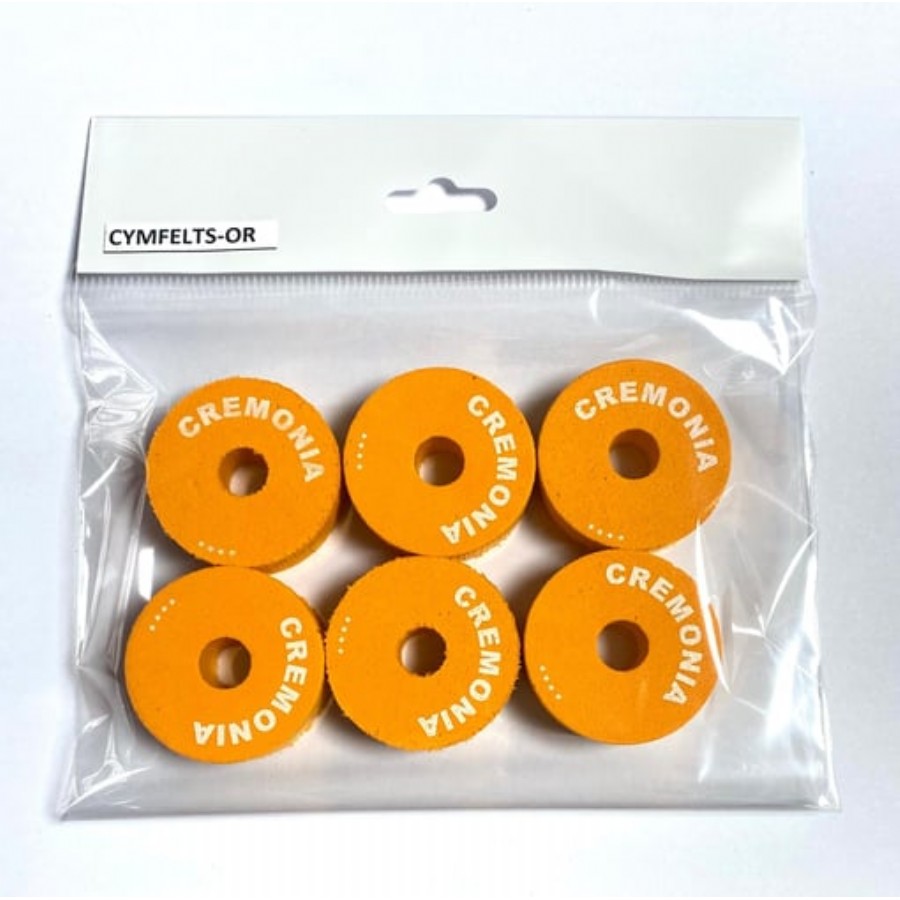 Cremonia CYMFELTS Turuncu 6lı Zil Keçesi