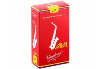 Vandoren Java Filed Red Cut Alto Saxophone Reeds No: 2.5 - Alto Saksofon Kamışı