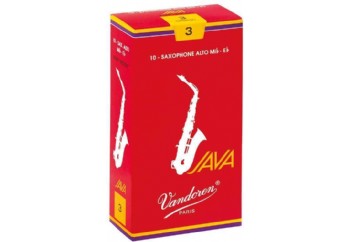Vandoren Java Filed Red Cut Alto Saxophone Reeds No: 3 - Alto Saksofon Kamışı