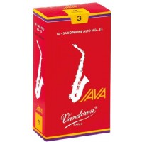 Vandoren Java Filed Red Cut Alto Saxophone Reeds No: 3