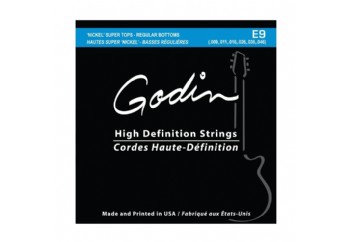 Godin E-9 Electric High-Definition Strings - Elektro Gitar Teli 009
