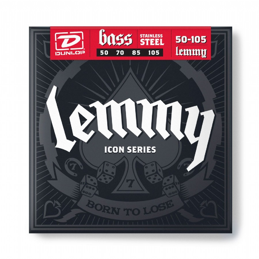 Dunlop LKS50105 Lemmy Signature Bass Strings Bas Gitar Teli 050-105