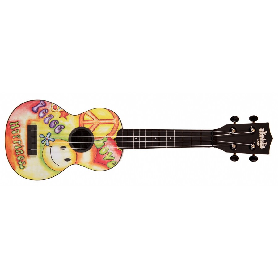 Kala KA-SU-PEACE Peace Love Soprano Ukulele Soprano Ukulele