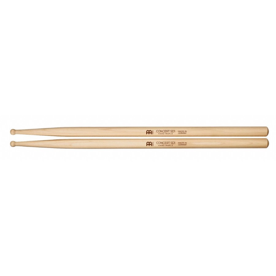 Meinl SB113 Concert SD1 Maple Wood Tip Drum Stick Baget