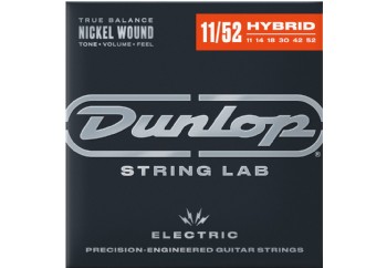 Jim Dunlop DEN1152 Nickel Wound Electric Guitar Strings - Elektro Gitar Teli 11-52