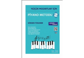 Küçük Mozartlar için Piyano Metodu 2 Kitap - Göksen Tosuner