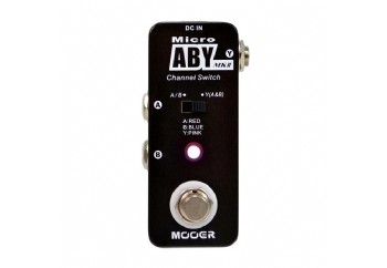 Mooer MAB2 Micro ABY MK2 Box -  Kanal Seçme Pedalı