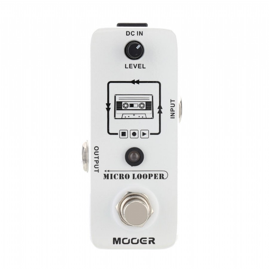 Mooer MLP1 Micro Series Micro Looper Recording Pedal Loop Pedalı
