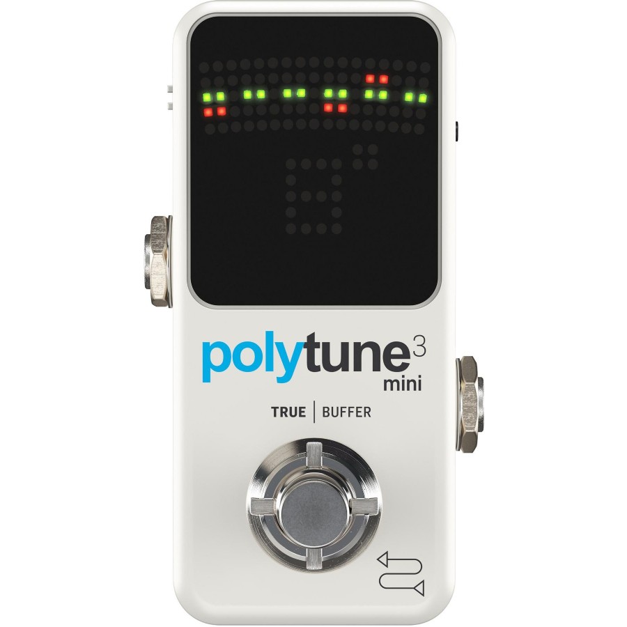 tc electronic PolyTune 3 Mini Polyphonic Tuning Pedal Pedal Akort Aleti
