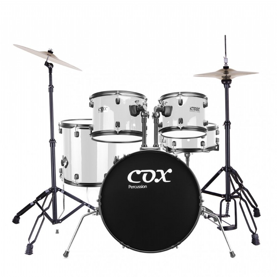 Cox CDS1 White Akustik Davul Seti