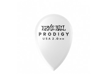 Ernie Ball P09336 / 2.0MM White Teardrop Prodigy 1 Adet - Pena
