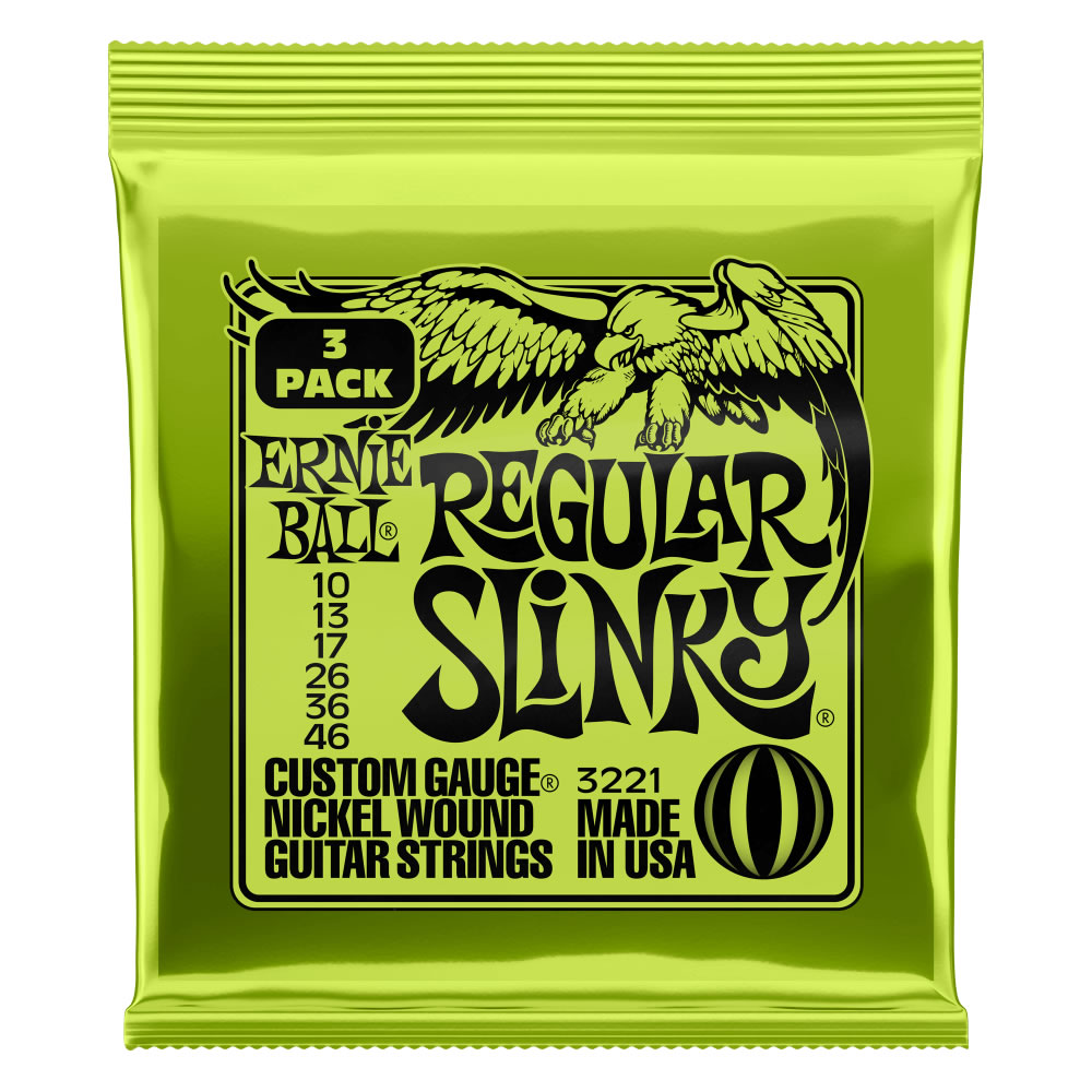 Slinky electric store guitar strings