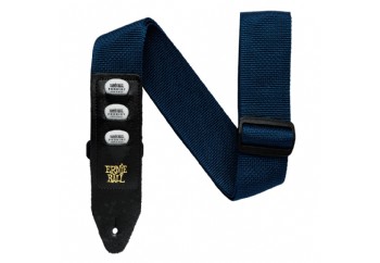 Ernie Ball Pickholder Strap P04236 - Navy - Gitar Askısı