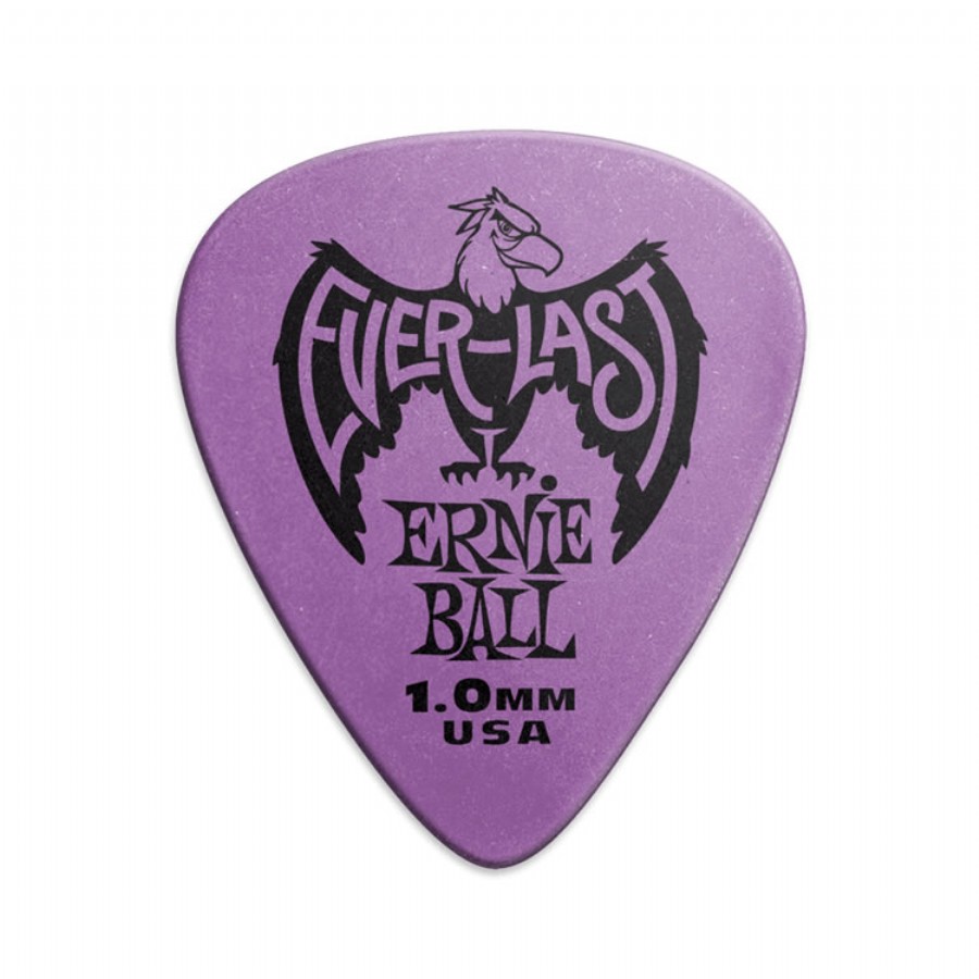 Ernie Ball Everlast Guitar Picks 1 Adet - 1.0mm - Purple Pena