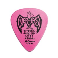 Ernie Ball Everlast Guitar Picks 1 Adet - 0.60mm - Pink