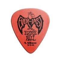 Ernie Ball Everlast Guitar Picks 1 Adet - 1.14mm - Red