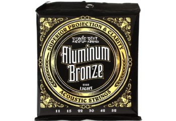 Ernie Ball 2568 Light Aluminum Bronze Acoustic Strings Takım Tel - Akustik Gitar teli 011-52