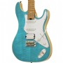 Aria 714-MK2 TQBL (Turquoise Blue) Elektro Gitar