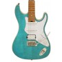 Aria 714-MK2 TQBL (Turquoise Blue) Elektro Gitar