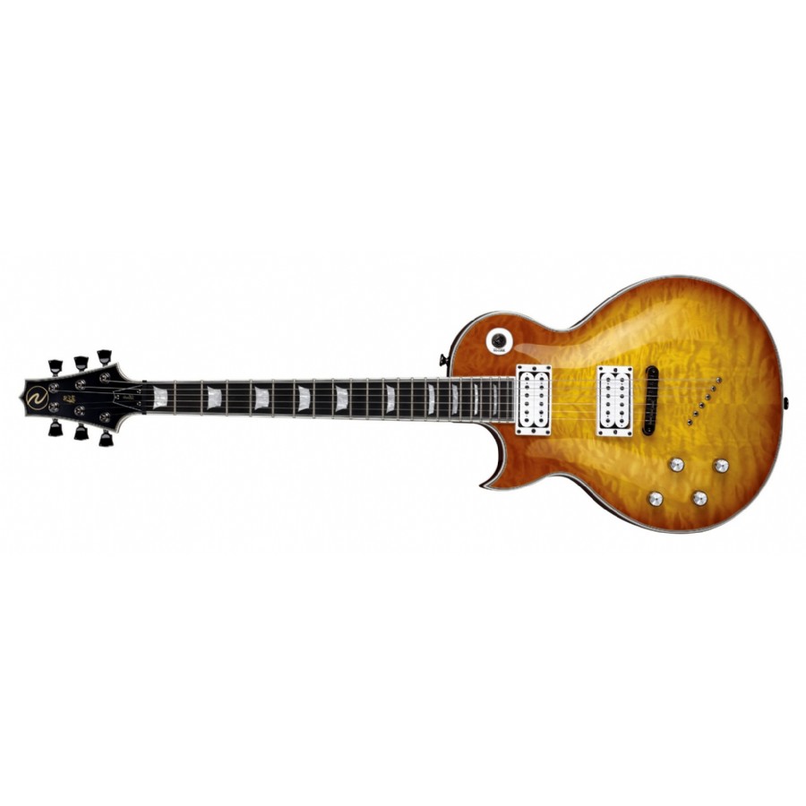 Samick JTR Linda LN-30LH - Fırsat Reyonu QMFSB - Faded Sunburst Solak Elektro Gitar