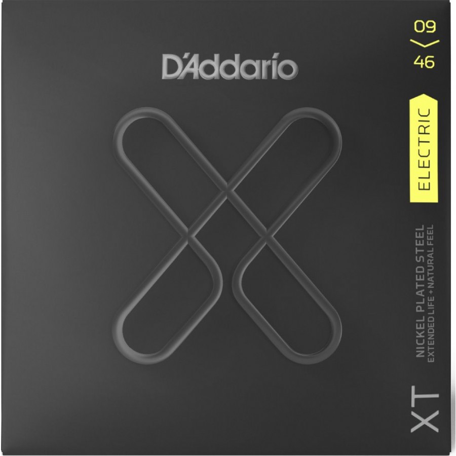 D'Addario XTE0946 Super Light Top/Regular Bottom Set Elektro Gitar Teli 09-46