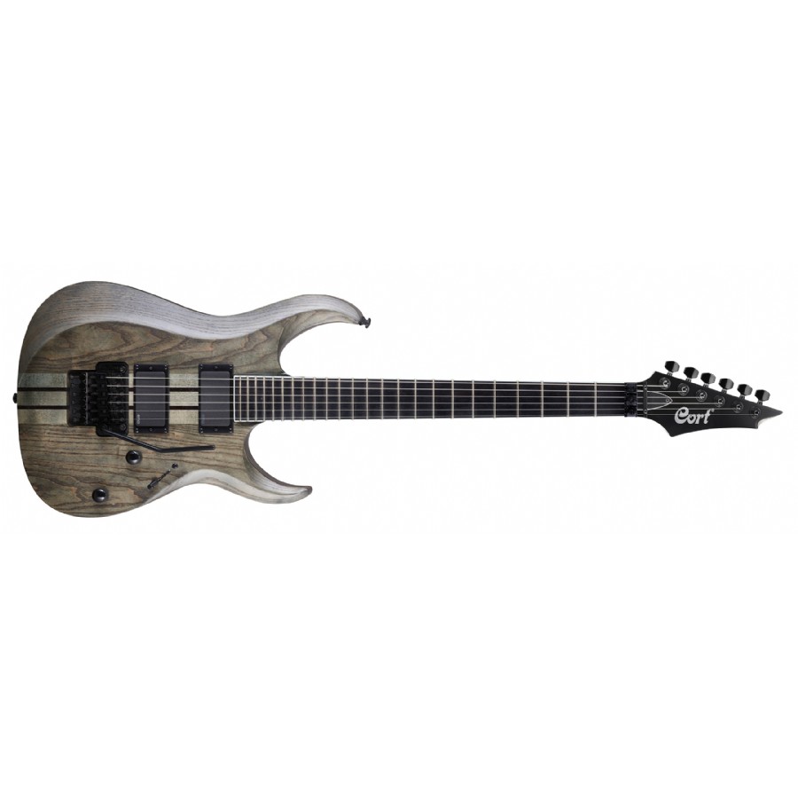 Cort X500 Open Pore Trans Grey Elektro Gitar