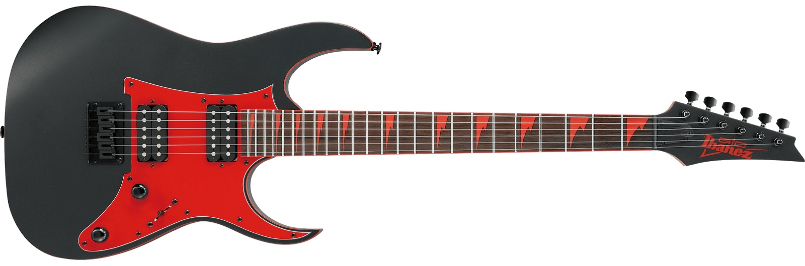 ibanez red black