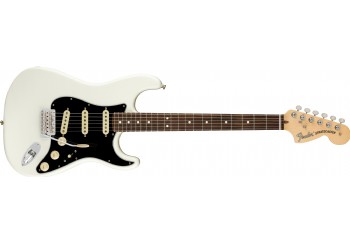 Fender American Performer Stratocaster Arctic White - Rosewood - Elektro Gitar