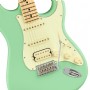 Fender American Performer Stratocaster HSS Satin Surf Green - Maple Elektro Gitar