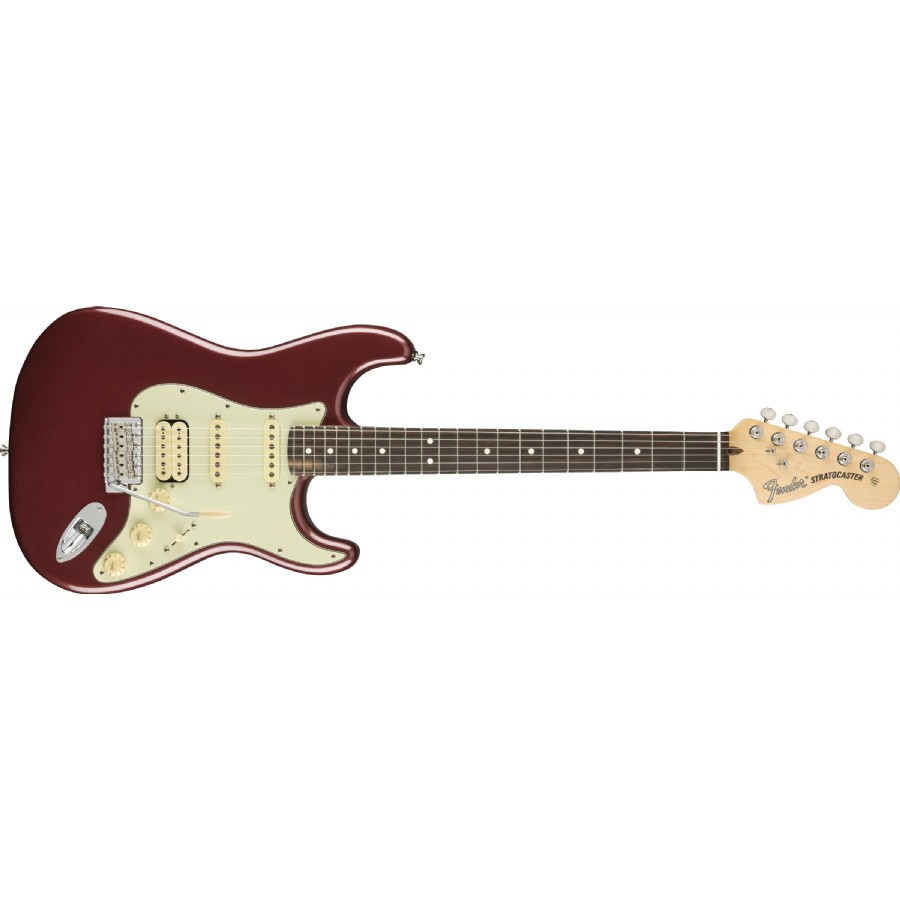 Fender American Performer Stratocaster HSS Aubergine - Rosewood Elektro Gitar