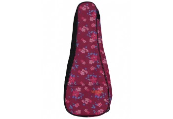 Wagon Case 03 Serisi 03-UKL Hibiskus Pembe - Soprano Ukulele Taşıma Çantası