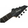 Jackson JS Series Dinky Arch Top JS22-7 DKA HT Satin Black - Amaranth 7 Telli Elektro Gitar