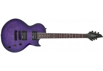 Jackson JS Series Monarkh SC JS22Q Transparent Purple Burst - Amaranth - Elektro Gitar