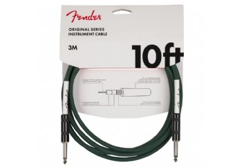 Fender Original Series Instrument Cables 3 metre - Sherwood Green - Enstrüman Kablosu