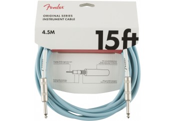 Fender Original Series Instrument Cables 4.5 Metre - Daphne Blue - Enstrüman Kablosu