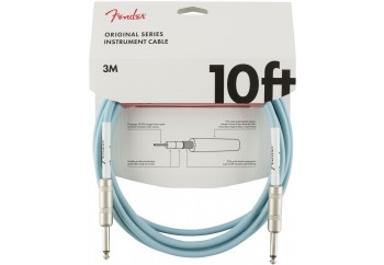 Fender Original Series Instrument Cables 3 Metre - Daphne Blue - Enstrüman Kablosu