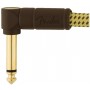 Fender Deluxe Series Instrument Cables, Tweed Tweed Pedal ara kablosu (15 cm)