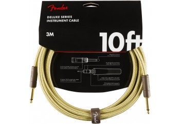 Fender Deluxe Series Instrument Cable Tweed - 3 metre -  Enstrüman Kablosu