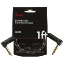 Fender Deluxe Series Instrument Cable Black Tweed - 30cm