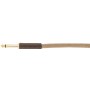 Fender Festival Hemp Instrument Cables 5.5 metre açılı - Brown Stripe Enstrüman Kablosu