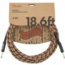 Fender Festival Hemp Instrument Cables 5.5 metre - Rainbow