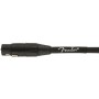 Fender Professional Series Microphone Cable 4.5 metre - Black Mikrofon Kablosu