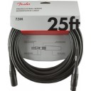 Fender Professional Series Microphone Cable 7.5 metre - Black
