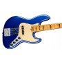 Fender American Ultra Jazz Bass Cobra Blue - Maple Bas Gitar