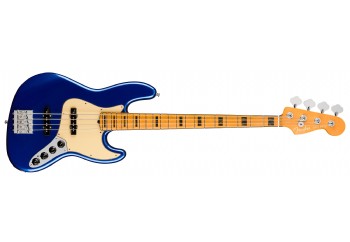Fender American Ultra Jazz Bass Cobra Blue - Maple - Bas Gitar