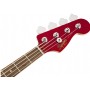 Squier Contemporary Jazz Bass Dark Metallic Red - Indian Laurel Bas Gitar