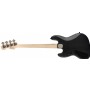 Squier Contemporary Active Jazz Bass HH Flat Black - Maple Bas Gitar