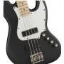 Squier Contemporary Active Jazz Bass HH Flat Black - Maple Bas Gitar