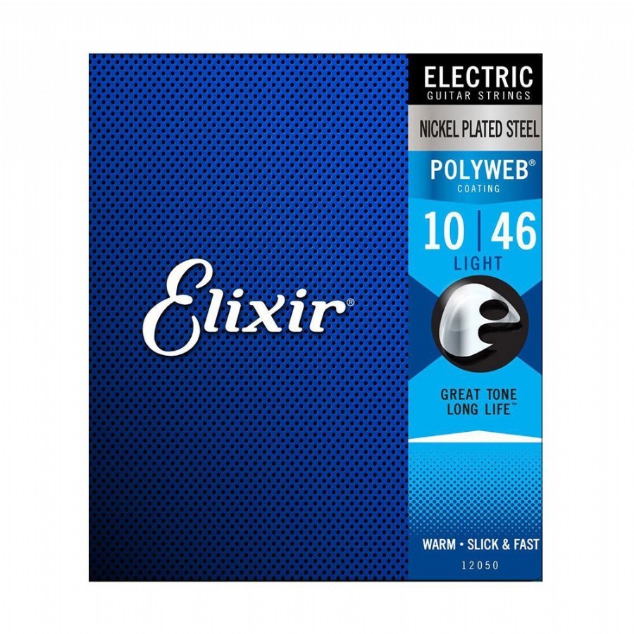 Elixir 12050 Polyweb Coated Nickel Plated Light Takım Tel Elektro Gitar Teli 010 - 46